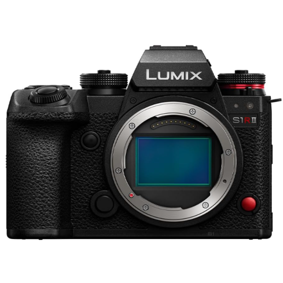Panasonic LUMIX DC-S1RM2E, Full Frame Mirrorless Camera, 44MP, 8K Video, IS Active, 4:2:2 10-bit, 4K 120p, 60p and 6K 30p Open Gate, L-Mount, Body Only, Black